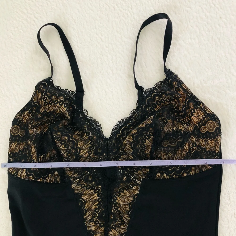 Women's Shapewear Black Bodysuit Size S